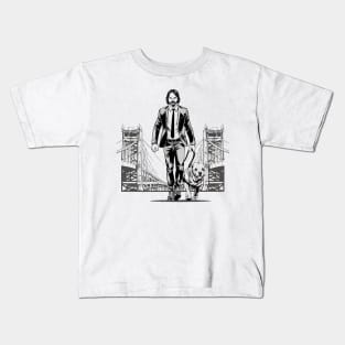 John Wick (bridge) Kids T-Shirt